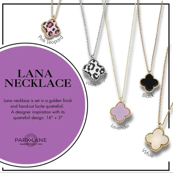 Park Lane Lavender Lana Necklace NWT - Picture 1 of 5